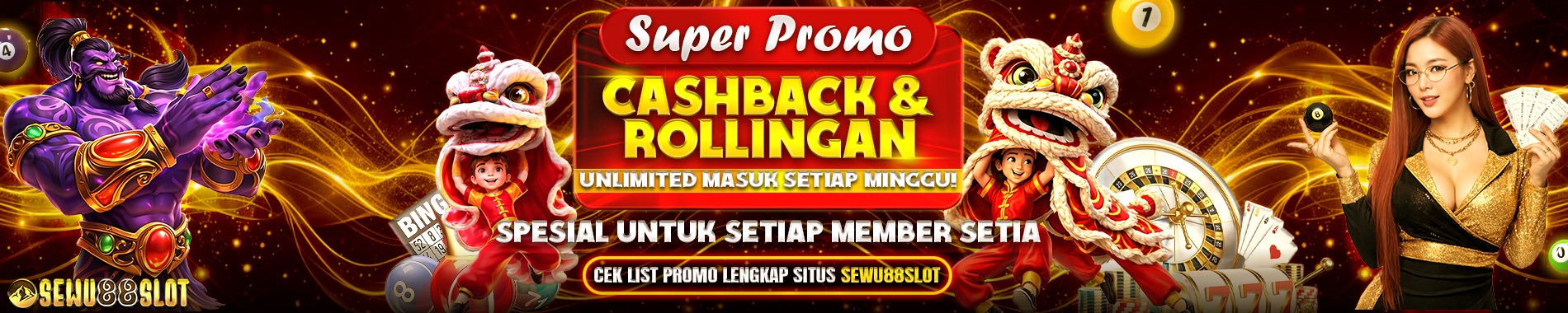 Super Promo Bonus Sewu88slot di Asia